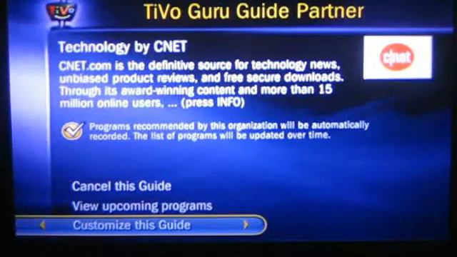 Video Demo: TiVo Series 3 KidZone and Guru Guides смотреть онлайн
