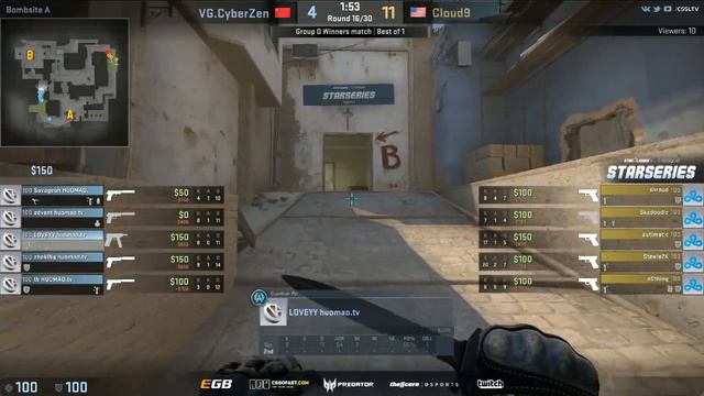 CS:GO Pro Player with the slowest sensitivity смотреть онлайн