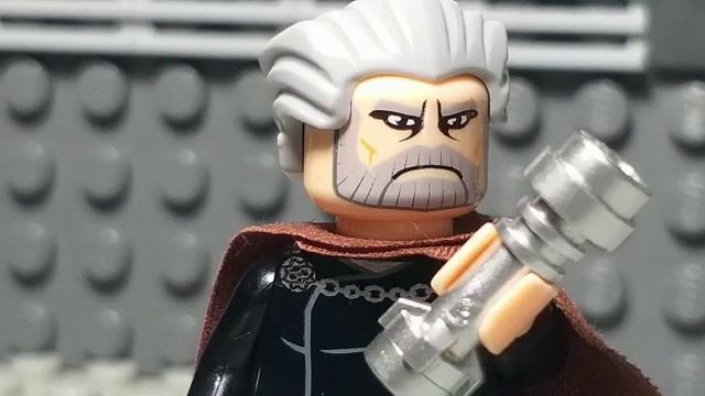 Star Wars Clone Wars 2003: Count Dooku trains General Grievous [Lego Stop Motion] смотреть онлайн