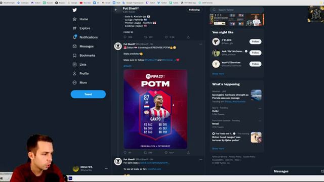 OTW ПРОМО и КРУТЫЕ ПОТМы в FIFA 23! смотреть онлайн