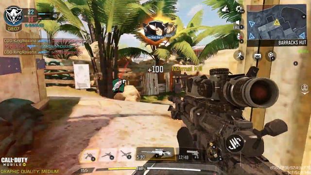 SNIPING WITH LOCUS AND IT FEELS ALRIGHT 😎 | Call of Duty Mobile (GameLoop) | COD-KingRavana смотреть онлайн