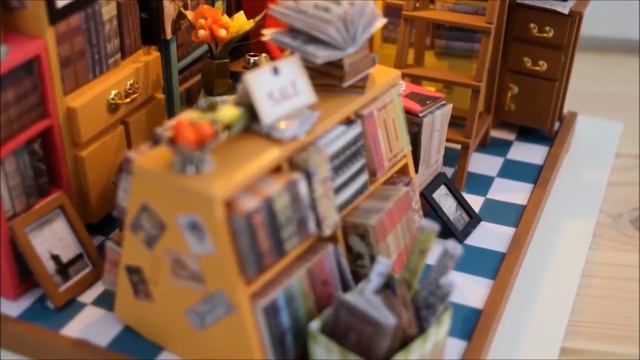 Robotime Wooden DIY House DG102 Sam's Study смотреть онлайн