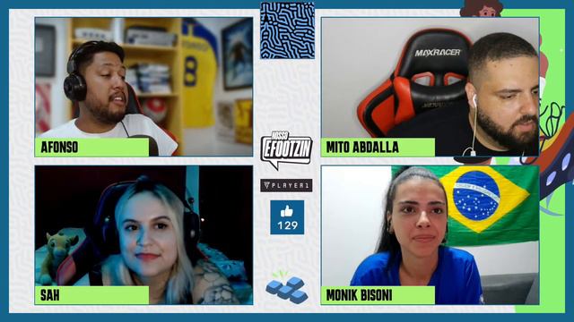 "Nosso eFootzin 2.0" #09 | @Monik Bisoni, @MitoAbdalla, @SAHSays e @afgameplaysoficial смотреть онлайн