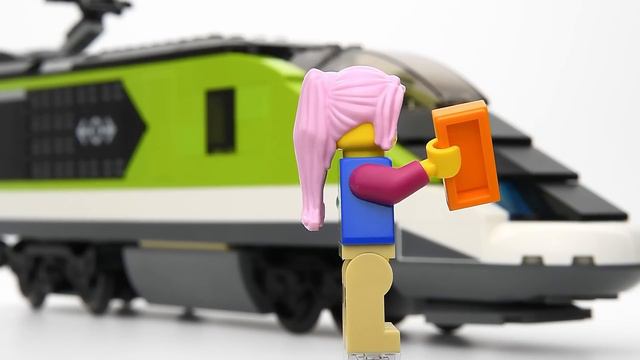 LEGO City 60337 Express Passenger Train - Speed Build смотреть онлайн