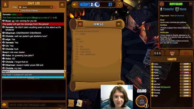 Lookout for BodyGuards | Town of Salem (Ranked) | Silver Elo смотреть онлайн