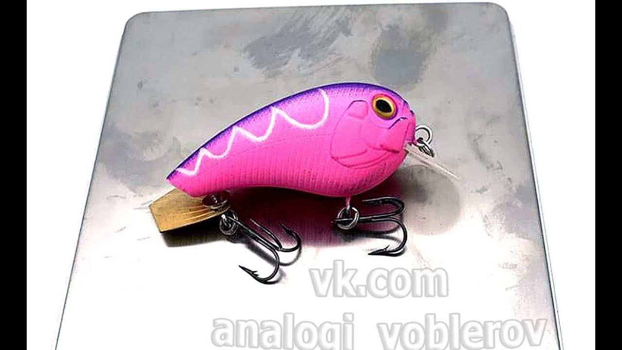 Копия воблера - Imakatsu Waddle Bats - Кренк с Алиэкспресс