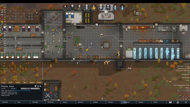 Beginning Crash To Ending Liftoff ~ Part 42 // Rimworld смотреть онлайн