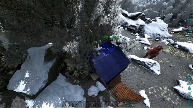 ARK: Survival Evolved. Забагованый альфа рекс. смотреть онлайн