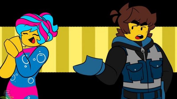 Friends meme | Lego Movie (Roleswap AU)