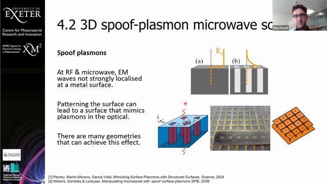 3D microwave metamaterials via advanced manufacturing approaches _ Dr. Alex Powell смотреть онлайн