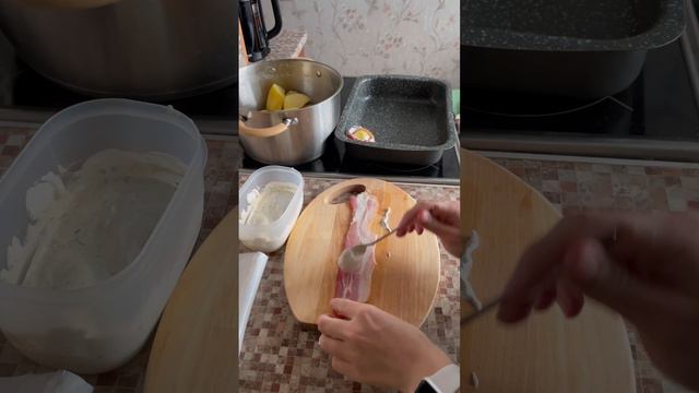 Картошка в беконе