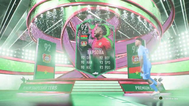 SHAPESHIFTERS Edmond Tapsoba 92 SBC Completed! 🧤👍 - FIFA 23 смотреть онлайн