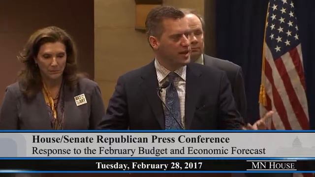 House/Senate Republican response to the February Budget and Economic Forecast 2/28/17 смотреть онлайн