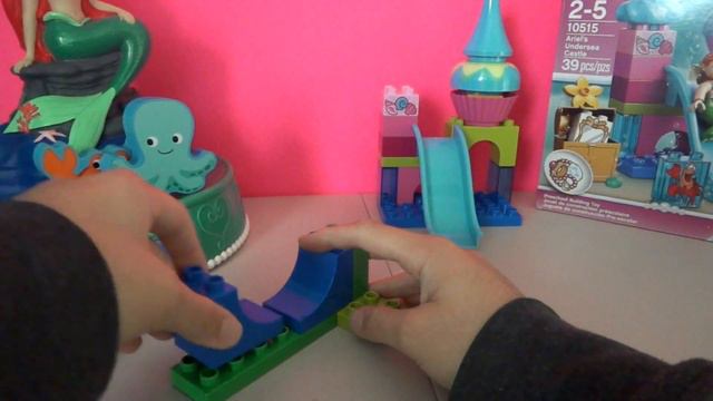LEGO Duplo Disney Princess Ariel's Undersea Castle, The Little Mermaid, Flounder, Sebastian