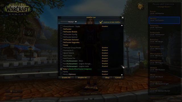 Legion 7.2 UI - hpala смотреть онлайн