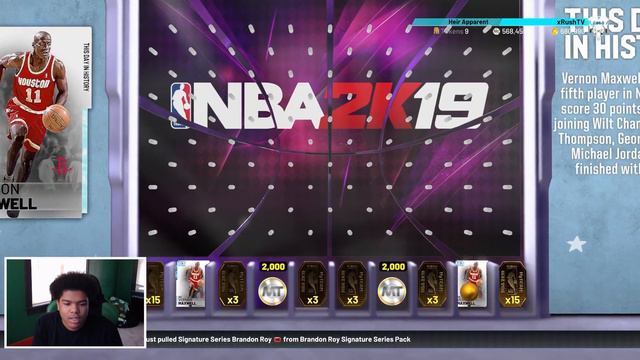 NEW *FREE* DIAMOND PLAYER LOCKER CODE DIAMOND VERNON MAXWELL LOCKER CODE NBA 2K19 MYTEAM смотреть онлайн