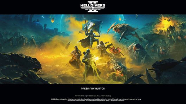 HELLDIVERS 2 OPENING SCREEN 1HOUR AMBIENCE BY MINISTRY OF TRUTH (2024 GAME) смотреть онлайн
