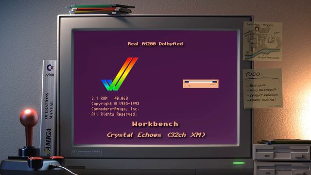 Amiga Paula does XM: Workbench - Crystal Echoes (A1200🎧Dolbyfied) смотреть онлайн