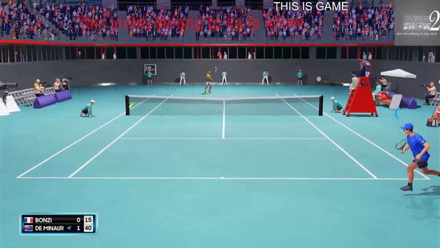 Benjamin Bonzi vs Alex De Minaur 🏆 ⚽ 13 Provence Open (24/02/2023) 🎮 gameplay on AO tennis смотреть онлайн