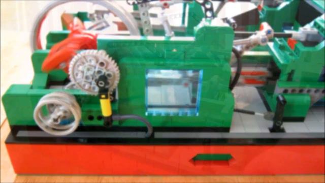 Lego Model of Steam Engine based on Paul Krieg's Design смотреть онлайн