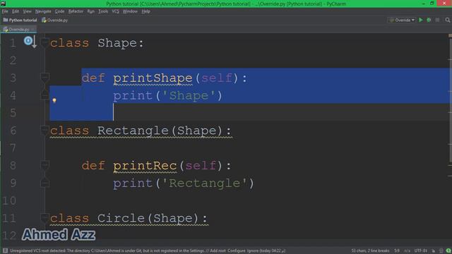 69.Python tutorial Override مفهوم الـ смотреть онлайн