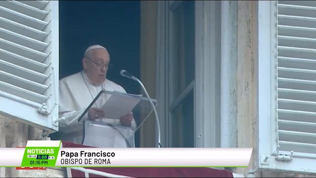 El Papa Pide Liberación De Secuestrados Sin Condiciones - Teleantioquia Noticias