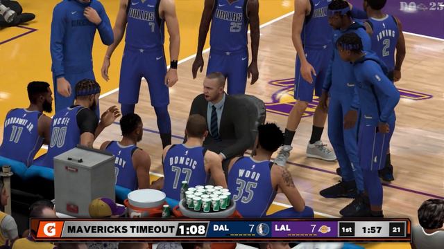NBA 2k24 Nintendo Switch - Dallas Mavericks Vs Los Angeles Lakers Full Gameplay 1080P 60FPS смотреть онлайн