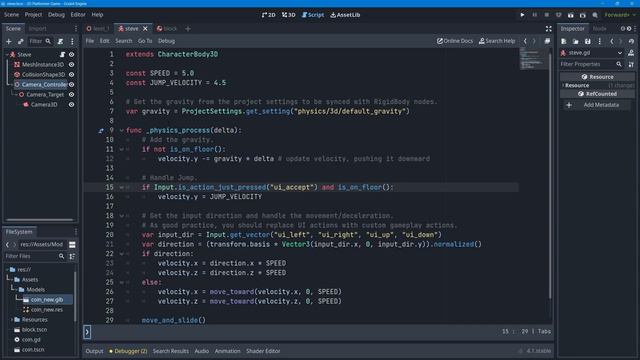 Godot 4 3D Platformer Lesson #9: Smooth Camera Following смотреть онлайн