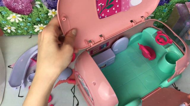 Cry Babies Magic Tears Kola's Camper Van - real jacuzzi! My Christmas Present from Santa! Unboxing! смотреть онлайн
