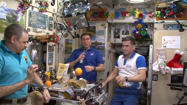 Как отмечают Новый Год на МКС смотреть онлайн