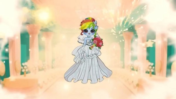 NEW Wedding Fashions in MLP Twilight Sparkle, Rainbow Dash & Friends/ DIYs Paper Dolls & Crafts