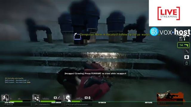 Left 4 Dead 2 #LIVE ( Map Left Behind / I didn't have anyone to play with ... ) смотреть онлайн