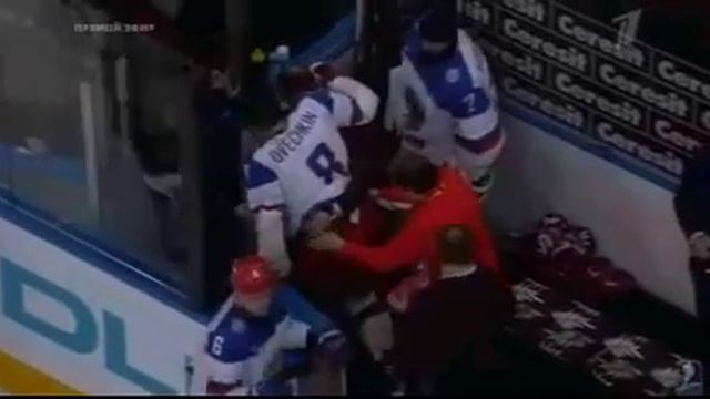 Силовой против Овечкина смотреть онлайн