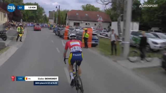FANTASTIC WIN! 🙌 | Tour Of Hungary Stage 4 Race Finish | Eurosport Cycling смотреть онлайн