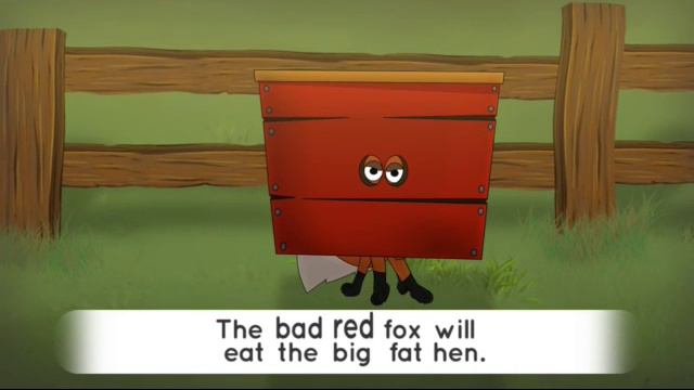 Легкое чтение на английском с детьми. The Fox in the Box. Практикуем -ox. Выпуск 18