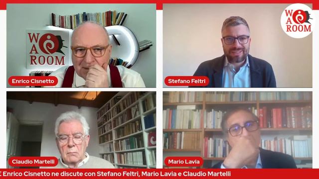 War Room di Enrico Cisnetto con Stefano Feltri, Mario Lavia e Claudio Martelli смотреть онлайн