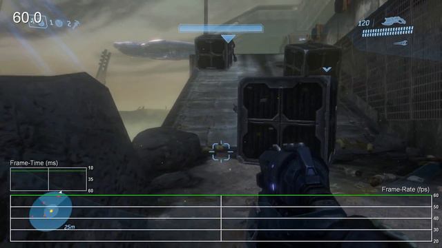 [60fps] Halo 3 Xbox One Master Chief Collection 'Floodgate' Frame-Rate Test смотреть онлайн