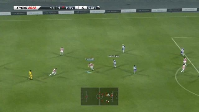 Croatia vs Serbia - 1 : 0 Pro Evolution Soccer 2013 Gameplay смотреть онлайн