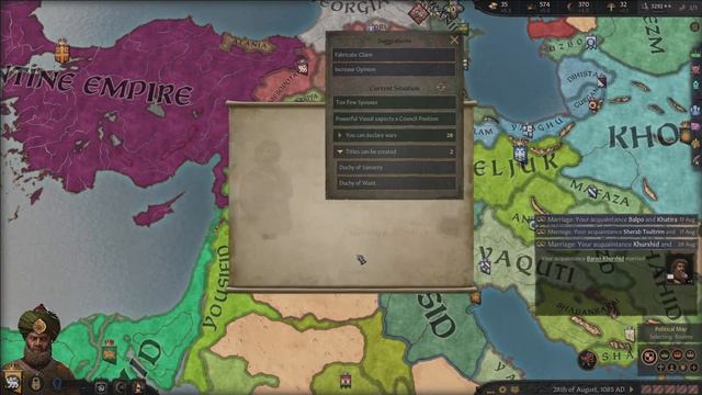 Uniting the Middle East in Crusader Kings 3 (Crusader Kings 3 Let's Play Part 2) смотреть онлайн