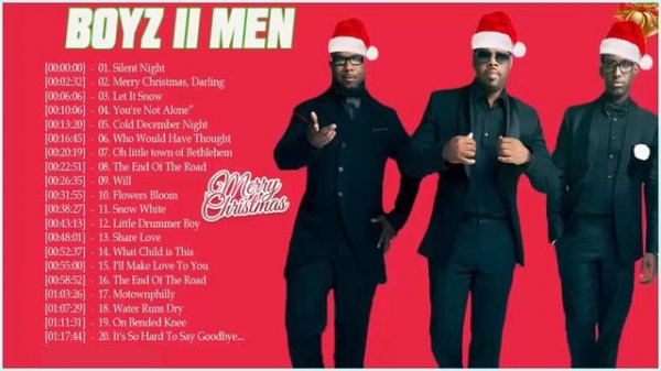 Boyz II Men Christmas Songs 2018 Boyz II Men Christmas Interpretations Full Album