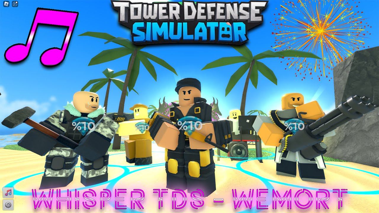 Whisper TDS - WEMORT | Сделал бит из звуков Tower Defense Simulator смотреть онлайн