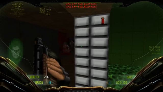 Playstation Doom + Brutal Doom v20b gameplay. смотреть онлайн