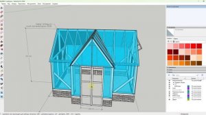Проект деревянной теплицы в Английском стиле 3х4м