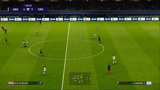 Argentina Vs Croatia - Semi final - FIFA WORLD CUP QATAR 2022 - eFootball PES 2022 Watch смотреть онлайн