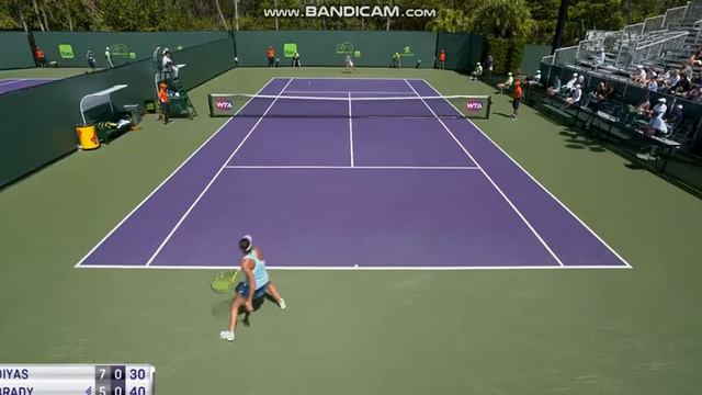 Zarina Diyas Highlights vs. Jennifer Brady Part 1. смотреть онлайн