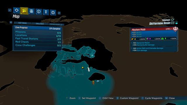 Skittermaw Basin All Red Chests Borderlands 3 смотреть онлайн