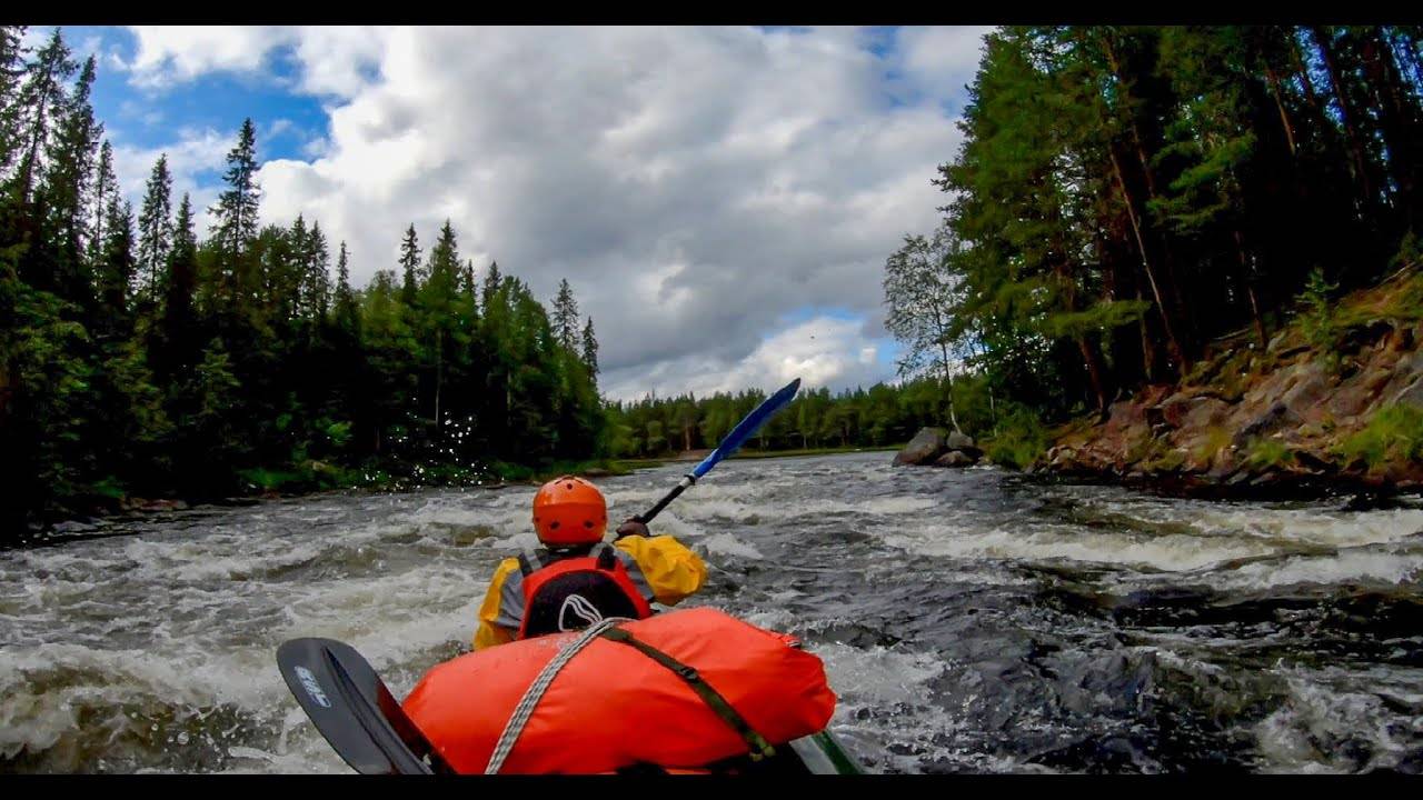 Сплав на байдарке по реке Кереть 2023 г. смотреть онлайн