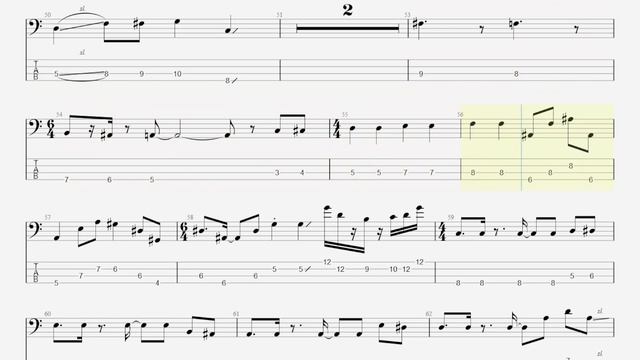 Lamp - A都市の秋 (Autumn in City A) (bass tab) смотреть онлайн