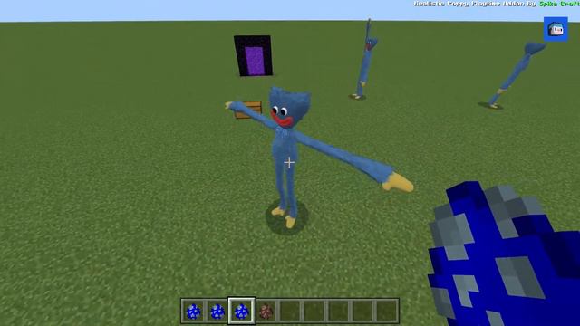 8K Realistic Huggy Wuggy NEW Addon in Minecraft PE смотреть онлайн