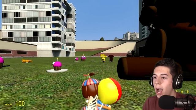 MINI FNAF CHARACTERS! | (Gmod FNAF Sandbox Funny Moments) Garry's Mod смотреть онлайн